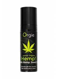 Возбуждающий интимный гель для пар ORGIE Hemp Intense Orgasm - 15 мл. - ORGIE - купить с доставкой в Великом Новгороде Возбуждающий интимный гель для пар ORGIE Hemp Intense Orgasm - 15 мл. - ORGIE - купить с доставкой в Великом Новгороде