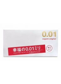 Ультратонкие презервативы Sagami Original 0.01 - 20 шт. - Sagami - купить с доставкой в Великом Новгороде