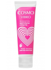 Возбуждающий гель на водно-силиконовой основе Cosmo Vibro с ароматом земляники - 50 гр. - Биоритм - купить с доставкой в Великом Новгороде