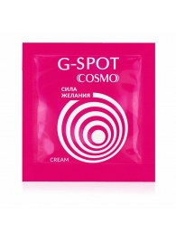 Стимулирующий интимный крем для женщин Cosmo G-spot - 2 гр. - Биоритм - купить с доставкой в Великом Новгороде