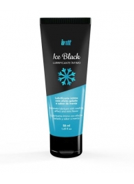 Лубрикант на водной основе Ice Black с ледяным эффектом - 50 мл. - INTT - купить с доставкой в Великом Новгороде