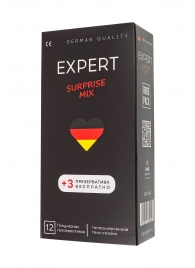 Презервативы EXPERT Surprise Mix - 12 шт.(+3 в подарок) - Expert - купить с доставкой в Великом Новгороде