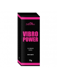 Жидкий вибратор Vibro Power со вкусом тутти-фрутти - 15 гр. - HotFlowers - купить с доставкой в Великом Новгороде