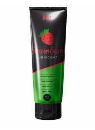 Смазка на водной основе с ароматом клубники Strawberry Lubricant - 100 мл. - INTT - купить с доставкой в Великом Новгороде