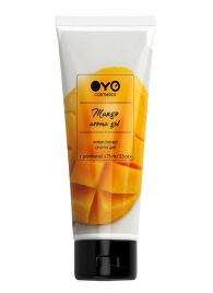 Лубрикант на водной основе OYO Aroma Gel Mango с ароматом манго - 75 мл. - OYO - купить с доставкой в Великом Новгороде