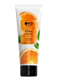 Лубрикант на водной основе OYO Aroma Gel Orange с ароматом апельсина - 75 мл. - OYO - купить с доставкой в Великом Новгороде