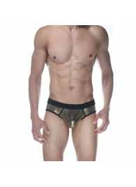 Сексуальные золотистые блестящие трусы-джоки - Don Moris купить с доставкой Сексуальные золотистые блестящие трусы-джоки - Don Moris купить с доставкой