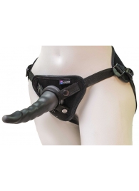 Комплект из трусиков Harness и двух насадок - 20,5 и 18 см. - LOVETOY (А-Полимер) - купить с доставкой в Великом Новгороде