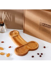 Деревянное блюдо для подачи в форме члена (32,5 х 20 х 1,7 см) - Сима-Ленд - купить с доставкой в Великом Новгороде