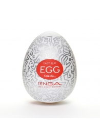 Мастурбатор-яйцо Keith Haring EGG PARTY - Tenga - в Великом Новгороде купить с доставкой