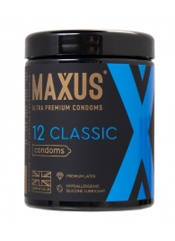 Классические презервативы MAXUS Classic - 12 шт. - Maxus - купить с доставкой в Великом Новгороде