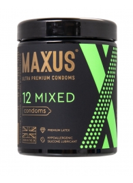 Презервативы MAXUS Mixed - 12 шт. - Maxus - купить с доставкой в Великом Новгороде