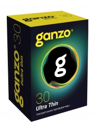 Супертонкие презервативы Ganzo Ultra thin - 30 шт. - Ganzo - купить с доставкой в Великом Новгороде