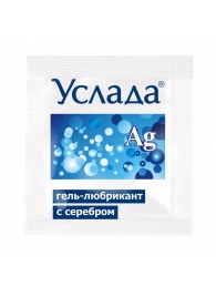 Гель-лубрикант «Услада с серебром» - 3 гр. - Биоритм - купить с доставкой в Великом Новгороде