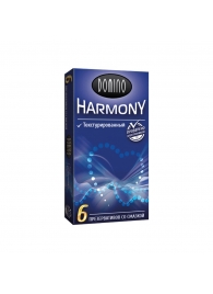 Текстурированные презервативы Domino Harmony - 6 шт. - Domino - купить с доставкой в Великом Новгороде