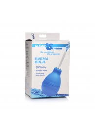 Анальный душ Enema Bulb Blue - XR Brands - купить с доставкой в Великом Новгороде