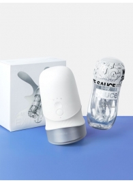 Белый автоматический мастурбатор Extra Sauce - Sauce - в Великом Новгороде купить с доставкой