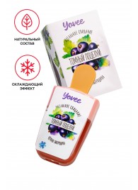 Охлаждающий бальзам для губ «Томный поцелуй» с ароматом черной смородины - 5 мл. - ToyFa - купить с доставкой в Великом Новгороде