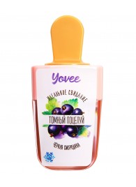 Охлаждающий бальзам для губ «Томный поцелуй» с ароматом черной смородины - 5 мл. - ToyFa - купить с доставкой в Великом Новгороде