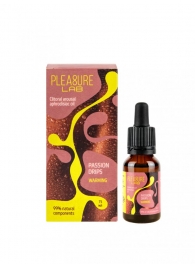 Капли с согревающим эффектом Passion Drips Warming - 15 мл. - Pleasure Lab - купить с доставкой в Великом Новгороде