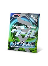 Презерватив Sagami Xtreme Mint с ароматом мяты - 1 шт. - Sagami - купить с доставкой в Великом Новгороде Презерватив Sagami Xtreme Mint с ароматом мяты - 1 шт. - Sagami - купить с доставкой в Великом Новгороде