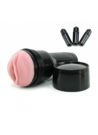 Мастурбатор-вагина Fleshlight - Vibro Pink Lady Touch с вибрацией - Fleshlight - в Великом Новгороде купить с доставкой