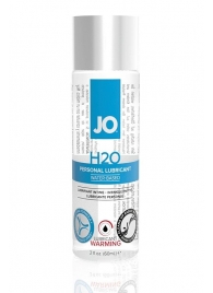 Возбуждающий лубрикант на водной основе JO Personal Lubricant H2O Warming - 60 мл. - System JO - купить с доставкой в Великом Новгороде