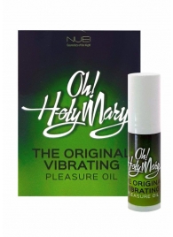 Масло унисекс с эффектом вибрации Oh! Holy Mary - 6 мл. - Nuei cosmetics - купить с доставкой в Великом Новгороде