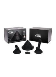 Конусный вибромассажер Cowgirl Cone с 2 насадками - CowGirl - купить с доставкой в Великом Новгороде