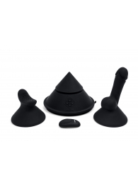 Конусный вибромассажер Cowgirl Cone с 2 насадками - CowGirl - купить с доставкой в Великом Новгороде