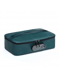 Зеленая сумочка для хранения игрушек Discreet Box - Dorcel - купить с доставкой в Великом Новгороде
