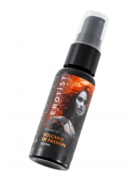 Гель с эффектом вибрации Volcano Of Passion со вкусом винограда - 25 мл. - Erotist Lubricants - купить с доставкой в Великом Новгороде