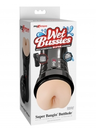 Мастурбатор-анус в колбе Super Banging Butthole - Pipedream - в Великом Новгороде купить с доставкой