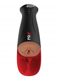 Мастурбатор-вагина в колбе с вибрацией Fuck-O-Matic Pro XL - Pipedream - в Великом Новгороде купить с доставкой