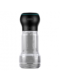 Набор PowerBlow   Feel Pocket Stroker Crystal: мастурбатор и интерактивная насадка - Kiiroo - в Великом Новгороде купить с доставкой