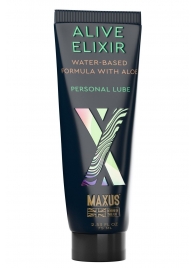 Интимный гель на водной основе MAXUS Alive Elixir - 75 мл. - Maxus - купить с доставкой в Великом Новгороде