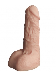 Телесный фаллоудлинитель с мошонкой Cock Next - 17 см. - LOVETOY (А-Полимер) - в Великом Новгороде купить с доставкой