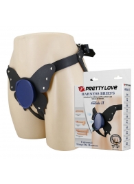 Синие трусики харнесс с платформой Caludio II - Baile купить в Великом Новгороде с доставкой в Orgasmix.ru Синие трусики харнесс с платформой Caludio II - Baile - купить с доставкой в Великом Новгороде