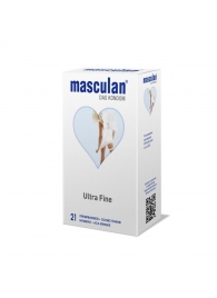 Особо тонкие презервативы Masculan Ultra Fine - 21 шт. - Masculan - купить с доставкой в Великом Новгороде