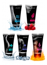 Набор из 5 лубрикантов JUJU (увлажняющий, Hot+, Long, Anal, малина) - JuJu - купить с доставкой в Великом Новгороде Набор из 5 лубрикантов JUJU (увлажняющий, Hot+, Long, Anal, малина) - JuJu - купить с доставкой в Великом Новгороде