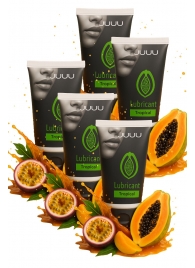 Набор из 5 съедобных лубрикантов JUJU со вкусом тропических фруктов - JuJu - купить с доставкой в Великом Новгороде Набор из 5 съедобных лубрикантов JUJU со вкусом тропических фруктов - JuJu - купить с доставкой в Великом Новгороде