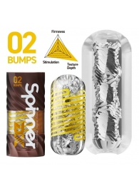 Мастурбатор Tenga Spinner DX 02 Bumps - Tenga - в Великом Новгороде купить с доставкой