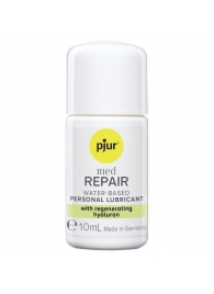 Смазка на водной основе pjur Med Repair с гиалуроном - 10 мл. - Pjur - купить с доставкой в Великом Новгороде Смазка на водной основе pjur Med Repair с гиалуроном - 10 мл. - Pjur - купить с доставкой в Великом Новгороде