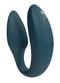 Зеленый вибратор для пар We-Vibe Sync 2 с пультом ДУ - We-vibe купить в Великом Новгороде с доставкой в Orgasmix.ru Зеленый вибратор для пар We-Vibe Sync 2 с пультом ДУ - We-vibe