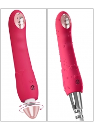 Малиновая насадка на душ с вибрацией Showers to orgasm - 20,1 см. - Orion - купить с доставкой в Великом Новгороде Малиновая насадка на душ с вибрацией Showers to orgasm - 20,1 см. - Orion - купить с доставкой в Великом Новгороде