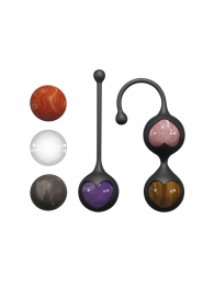 Комплект вагинальных шариков Harmony Stones - Adrien Lastic в Великом Новгороде Комплект вагинальных шариков Harmony Stones - Adrien Lastic