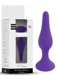 Фиолетовая анальная втулка Silcone Purple Plug Small - 10 см. - Boys of Toys в Великом Новгороде Фиолетовая анальная втулка Silcone Purple Plug Small - 10 см. - Boys of Toys