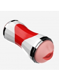 Двусторонний мастурбатор в колбе Power Grip Cup - вагина и ротик - Boys of Toys - в Великом Новгороде купить с доставкой