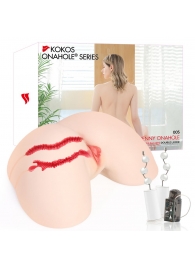 Мастурбатор-полуторс с двойным слоем материала и вибрацией Jenny Onahole Real Hips - KOKOS - в Великом Новгороде купить с доставкой Мастурбатор-полуторс с двойным слоем материала и вибрацией Jenny Onahole Real Hips - KOKOS - в Великом Новгороде купить с доставкой