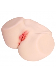 Мастурбатор-полуторс с двойным слоем материала Jenny Onahole Real Vagina - KOKOS - в Великом Новгороде купить с доставкой Мастурбатор-полуторс с двойным слоем материала Jenny Onahole Real Vagina - KOKOS - в Великом Новгороде купить с доставкой